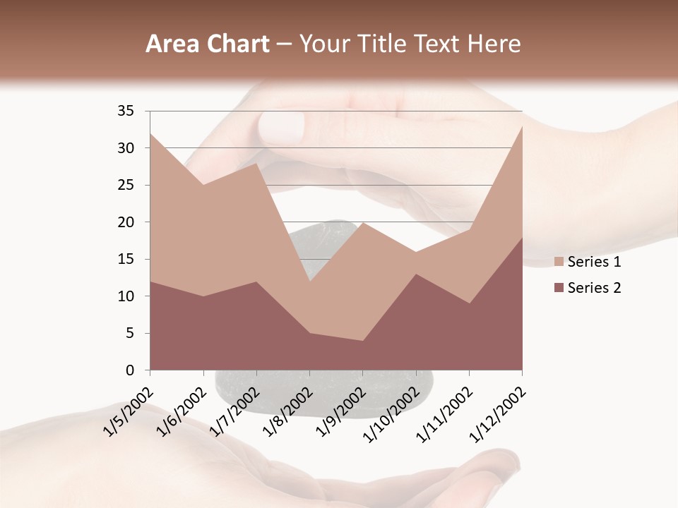 Spa Arm Caucasian PowerPoint Template
