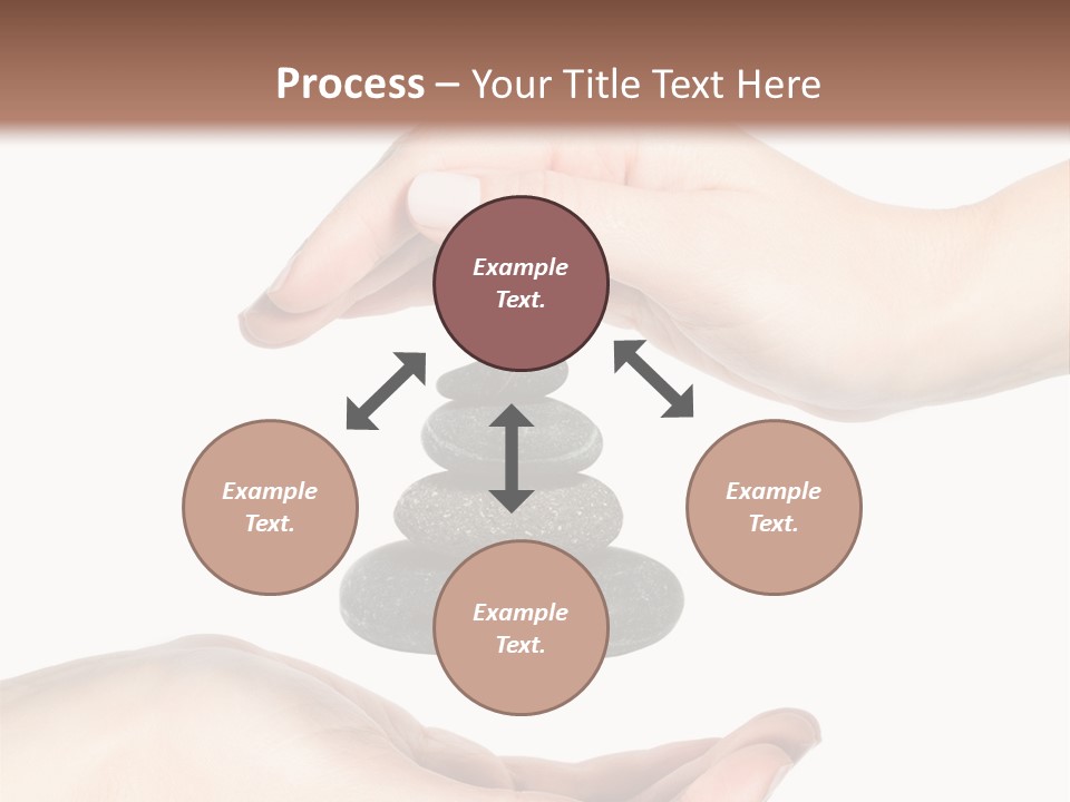Spa Arm Caucasian PowerPoint Template