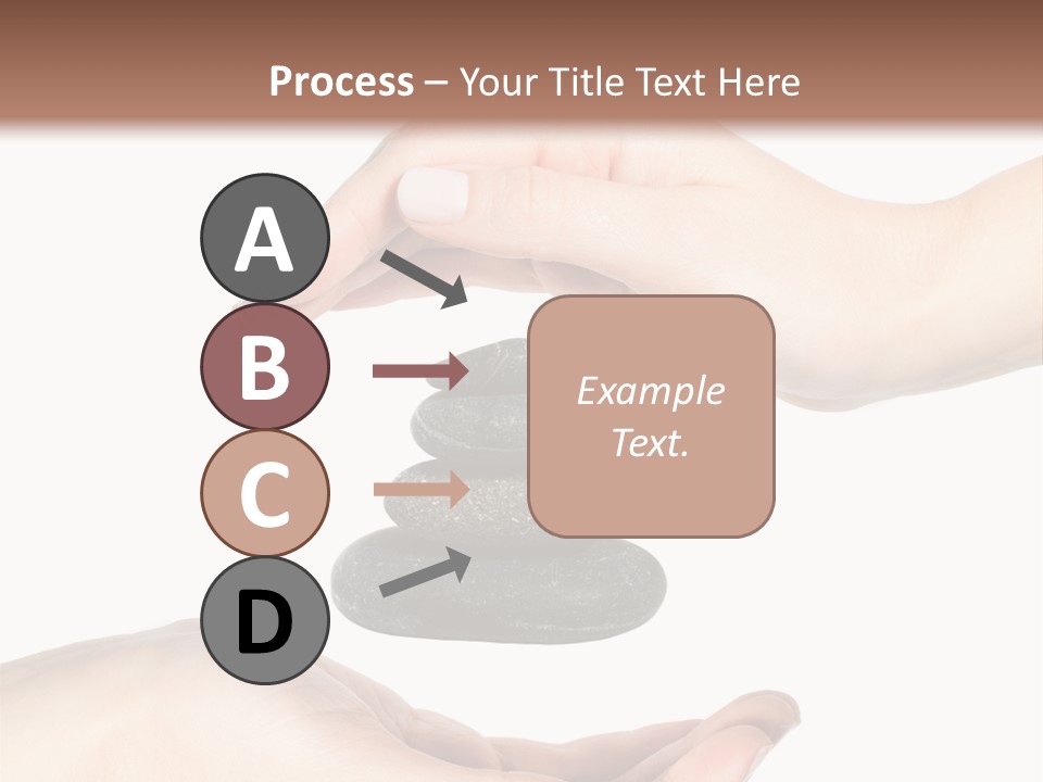 Spa Arm Caucasian PowerPoint Template