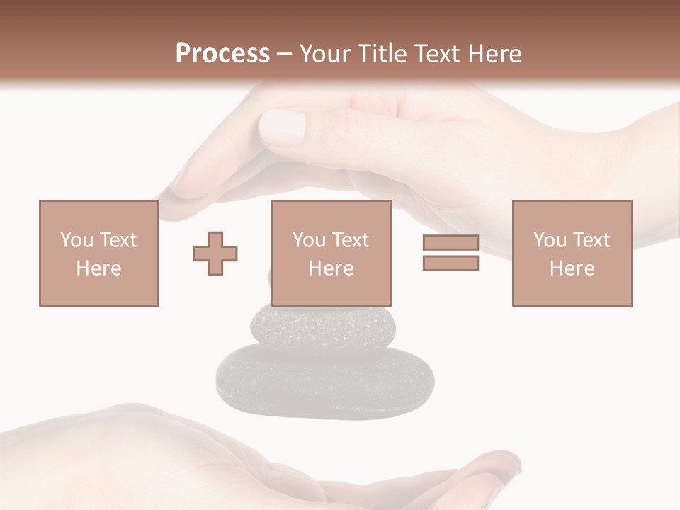 Spa Arm Caucasian PowerPoint Template