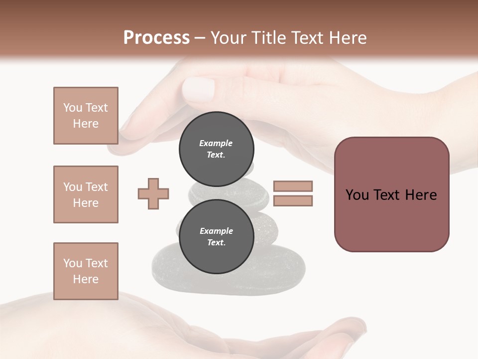 Spa Arm Caucasian PowerPoint Template