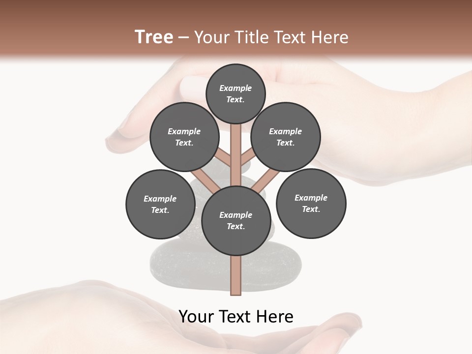 Spa Arm Caucasian PowerPoint Template