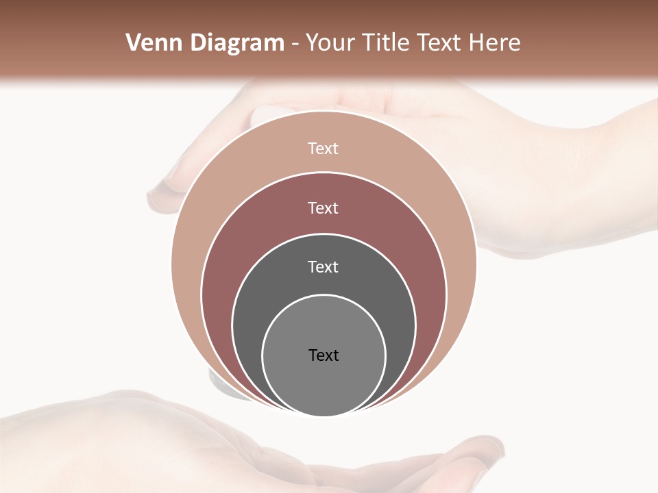 Spa Arm Caucasian PowerPoint Template