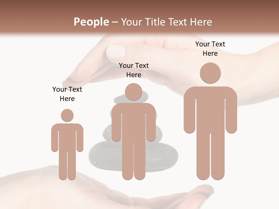 Spa Arm Caucasian PowerPoint Template