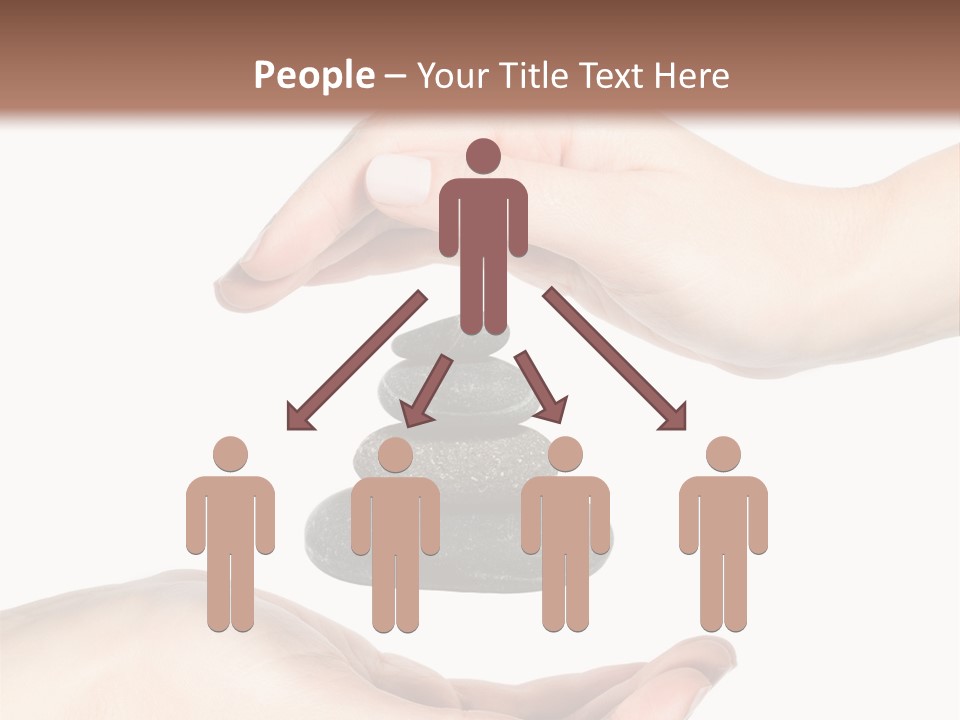 Spa Arm Caucasian PowerPoint Template