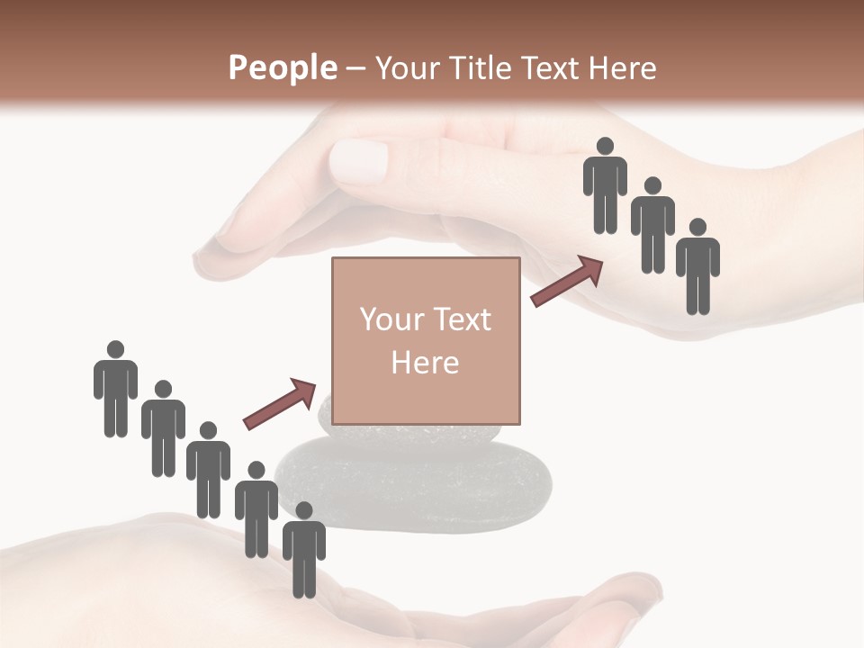 Spa Arm Caucasian PowerPoint Template