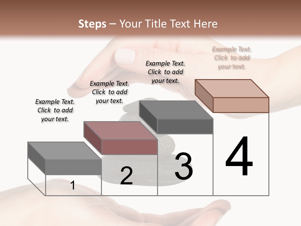 Spa Arm Caucasian PowerPoint Template
