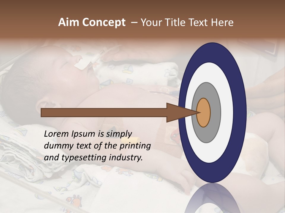 Profession Giving Attitude PowerPoint Template