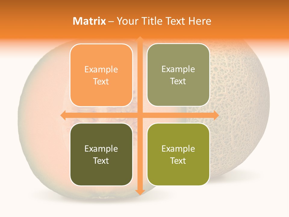 Slice Produce Food PowerPoint Template