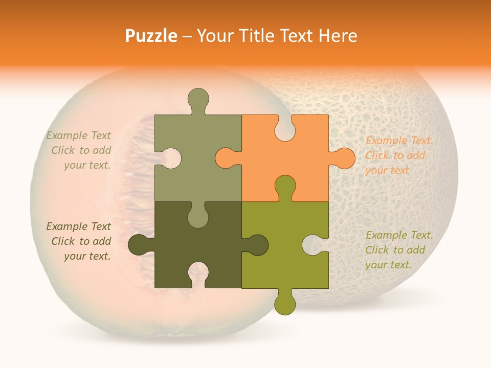 Slice Produce Food PowerPoint Template