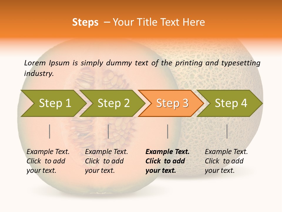 Slice Produce Food PowerPoint Template