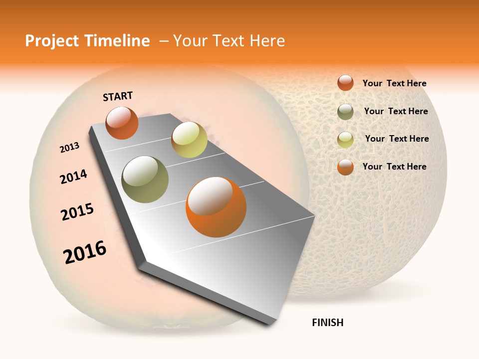 Slice Produce Food PowerPoint Template