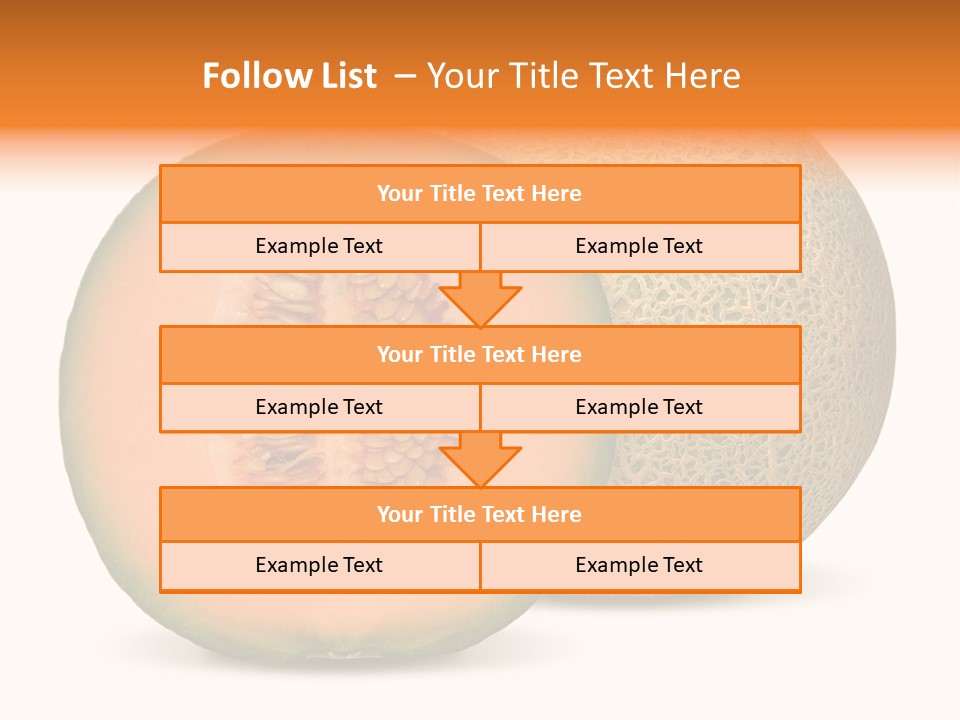 Slice Produce Food PowerPoint Template