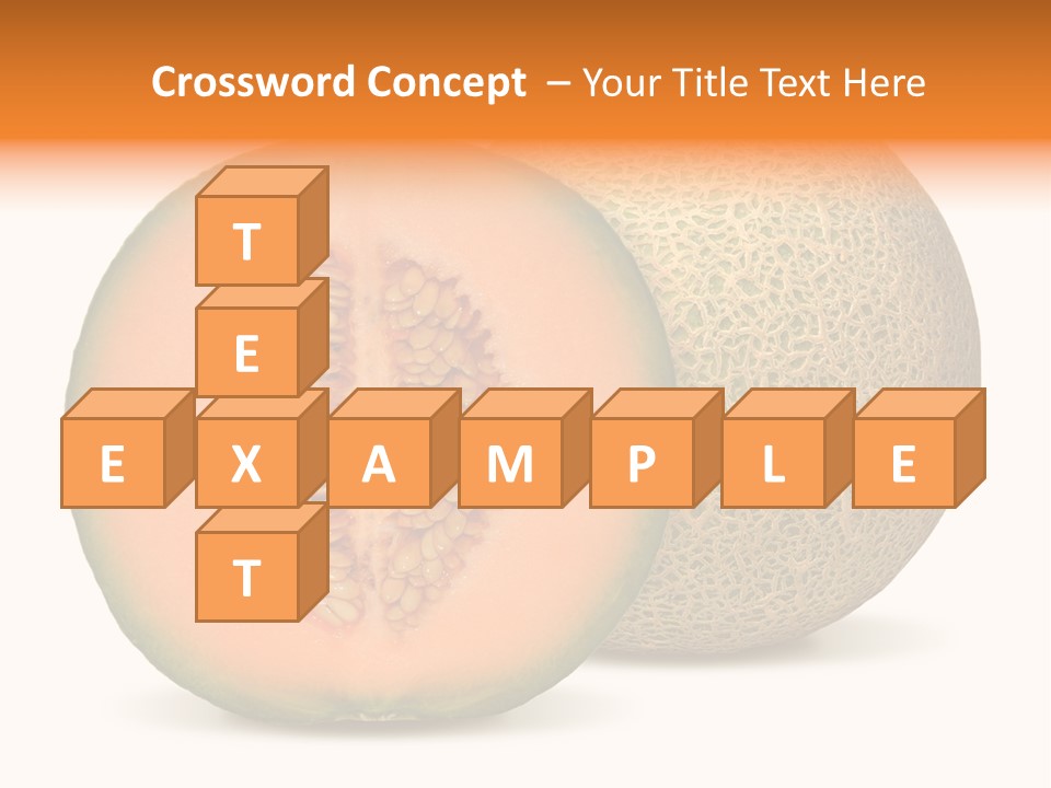 Slice Produce Food PowerPoint Template