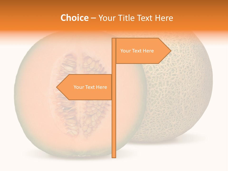 Slice Produce Food PowerPoint Template