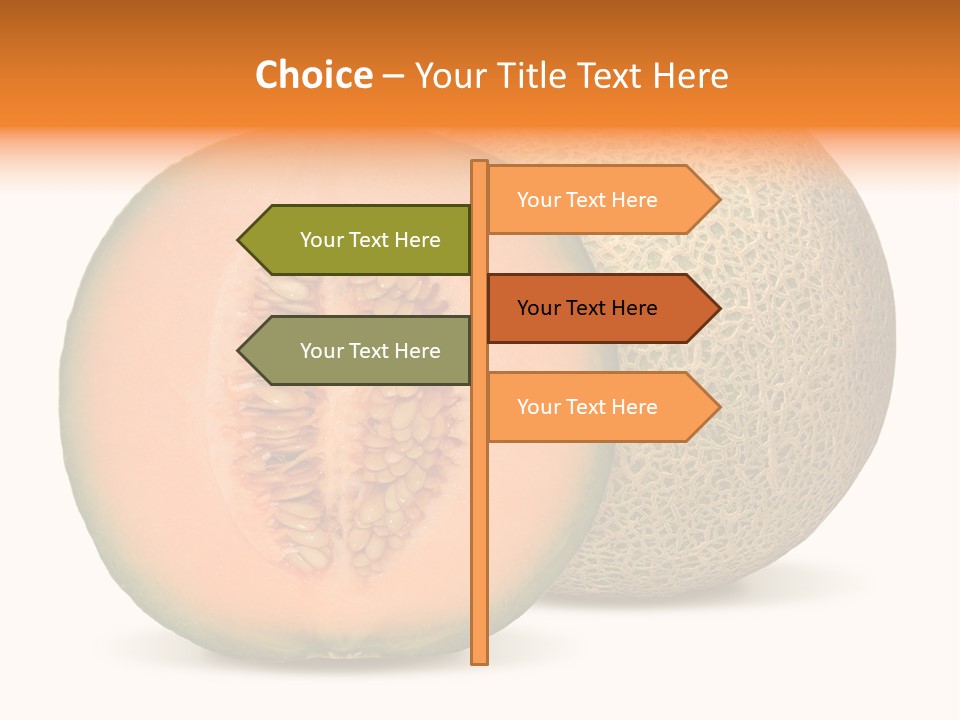 Slice Produce Food PowerPoint Template