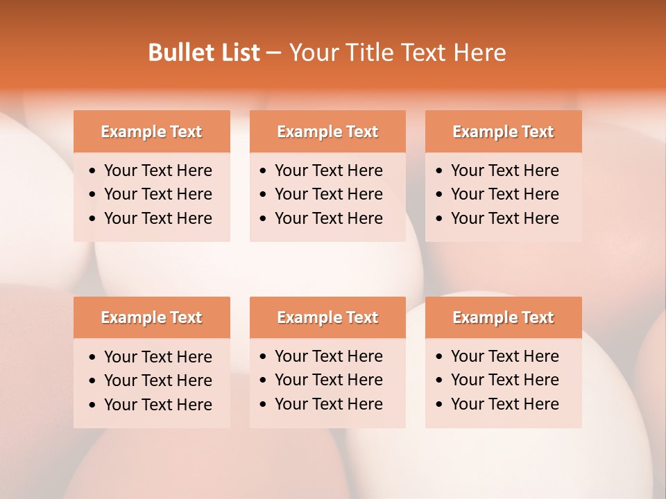 Meal Hen Aliment PowerPoint Template