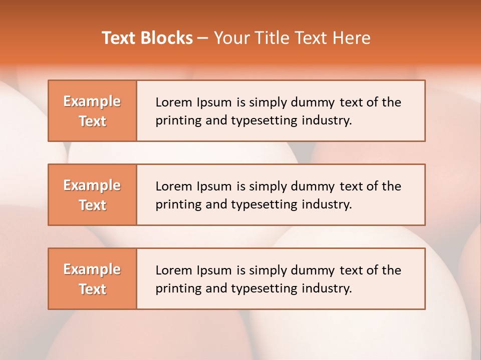 Meal Hen Aliment PowerPoint Template