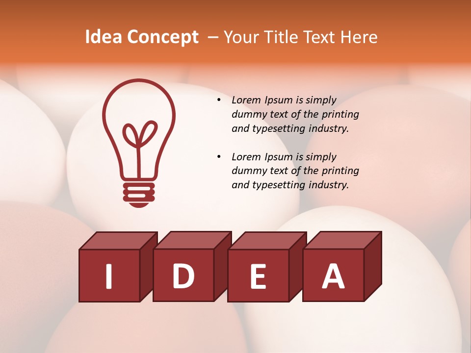 Meal Hen Aliment PowerPoint Template