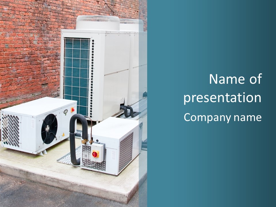 Industry Equipment Power PowerPoint Template