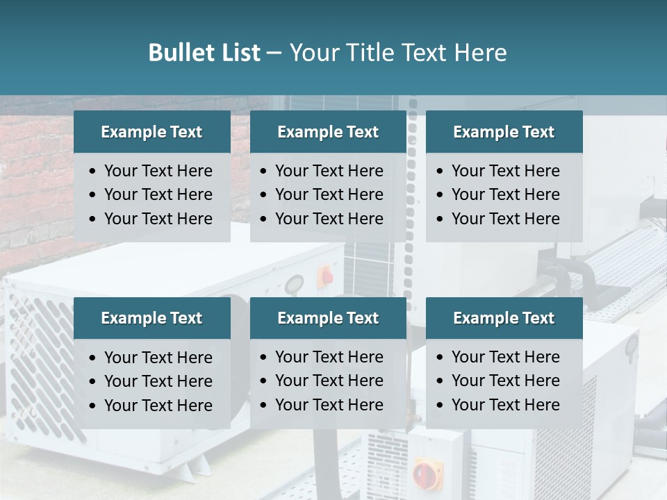 Industry Equipment Power PowerPoint Template