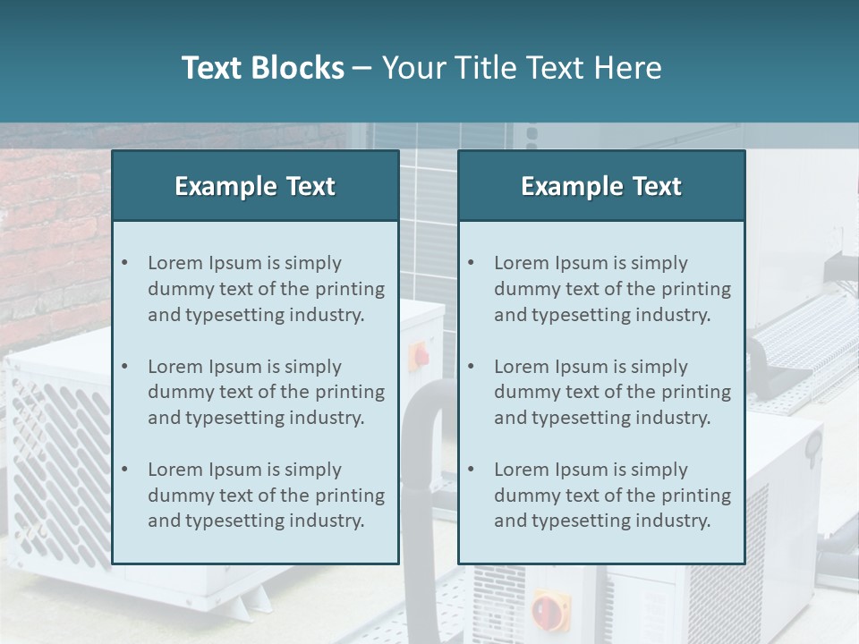 Industry Equipment Power PowerPoint Template