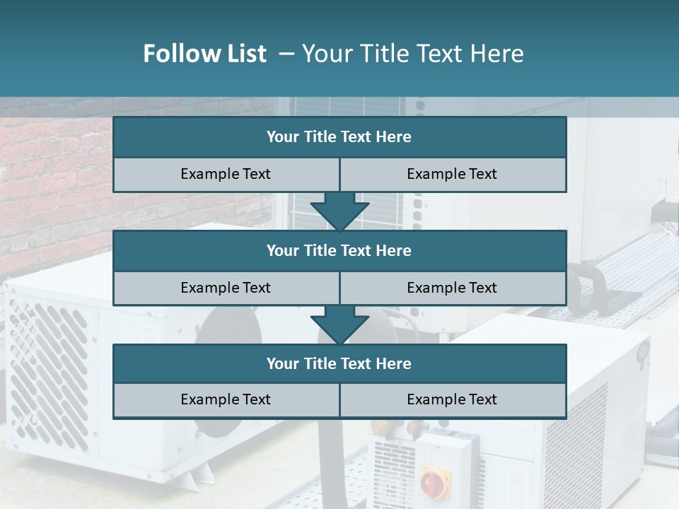 Industry Equipment Power PowerPoint Template