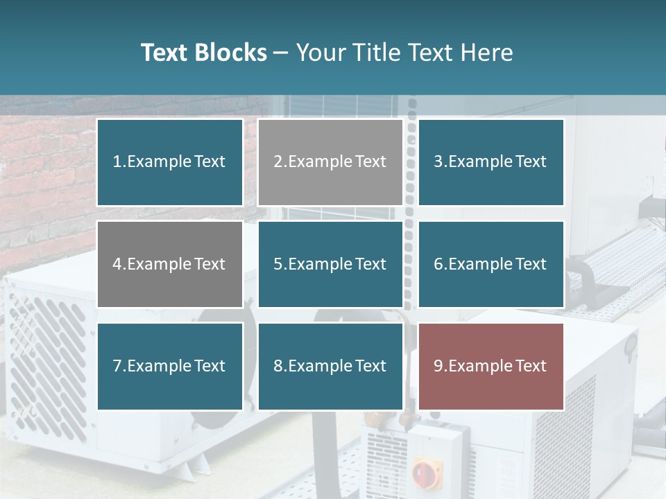 Industry Equipment Power PowerPoint Template