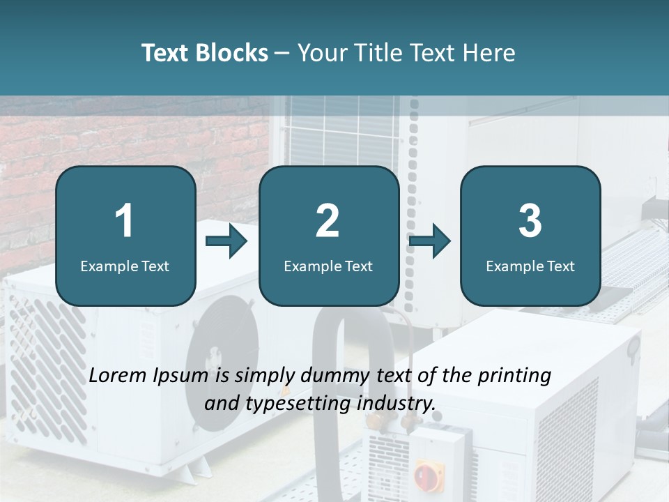 Industry Equipment Power PowerPoint Template