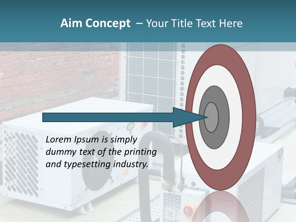 Industry Equipment Power PowerPoint Template