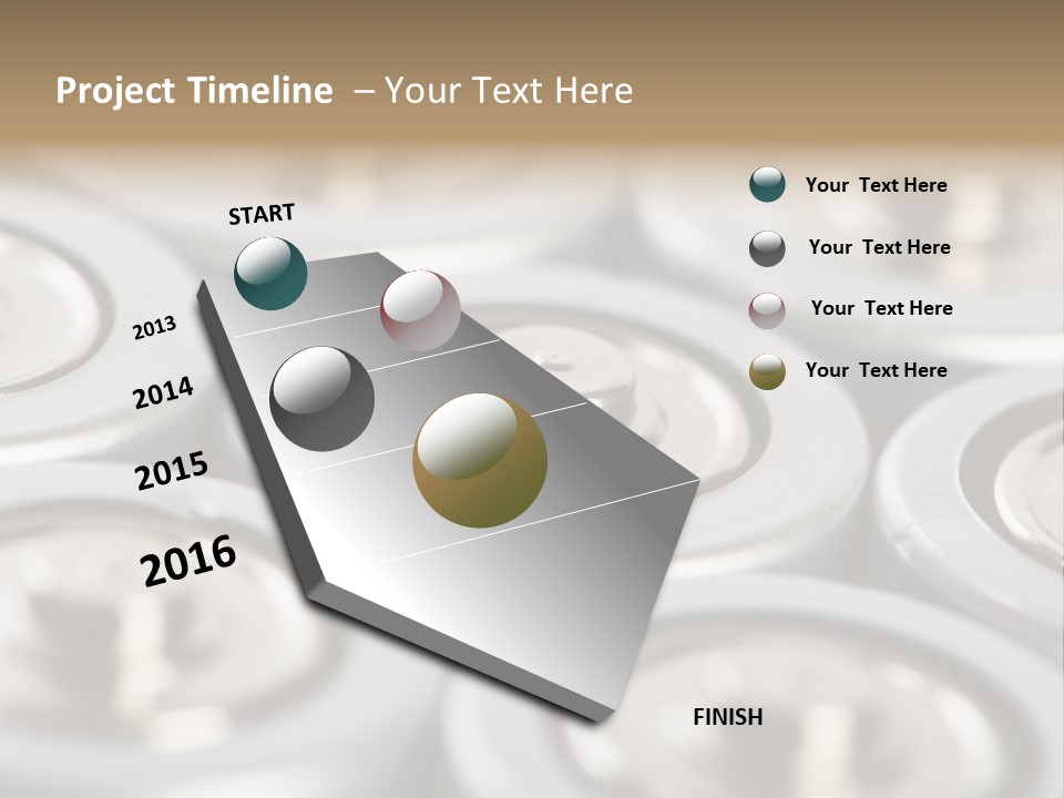 Row Macro Top PowerPoint Template