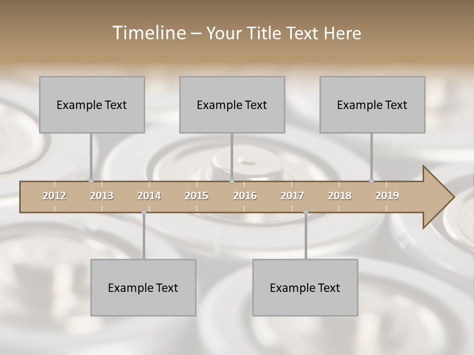 Row Macro Top PowerPoint Template