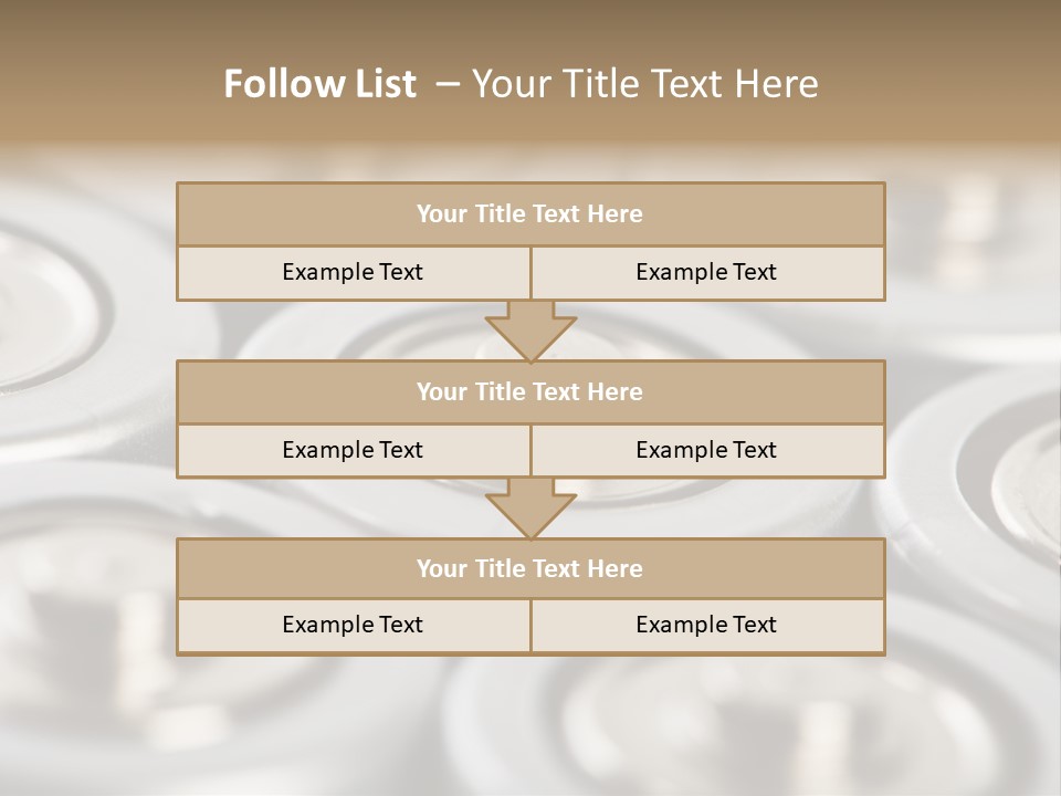 Row Macro Top PowerPoint Template