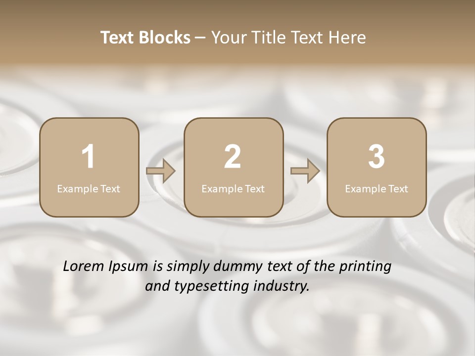 Row Macro Top PowerPoint Template