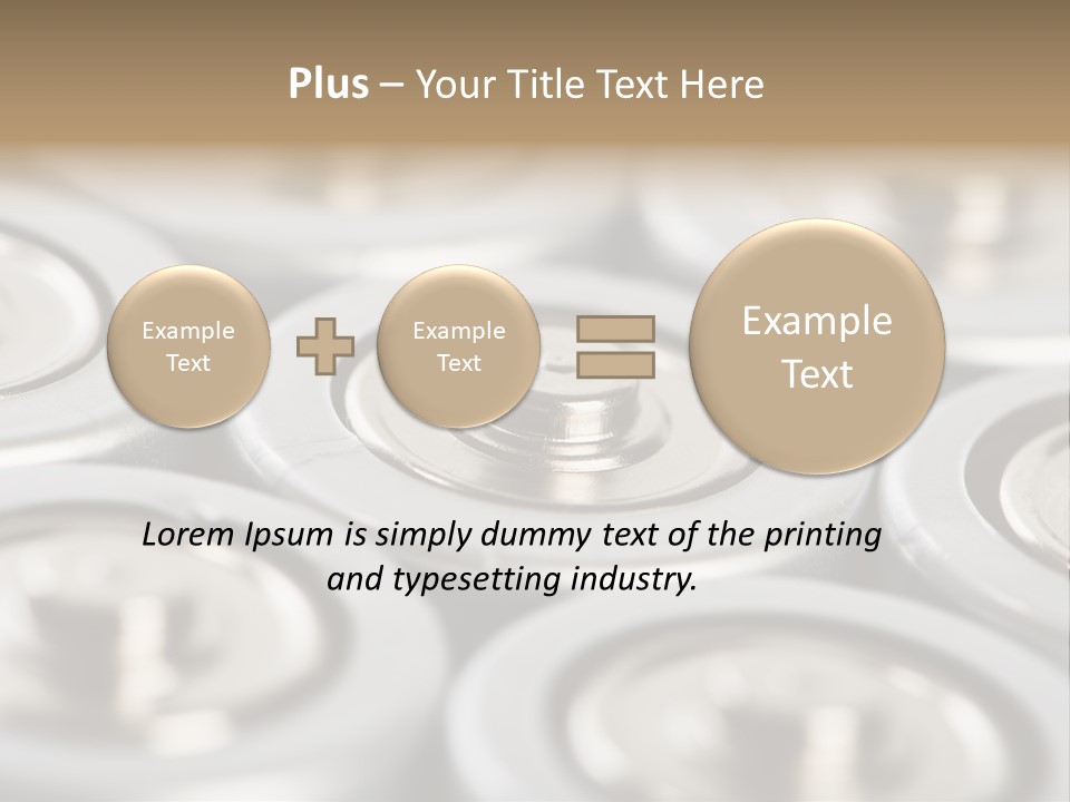 Row Macro Top PowerPoint Template