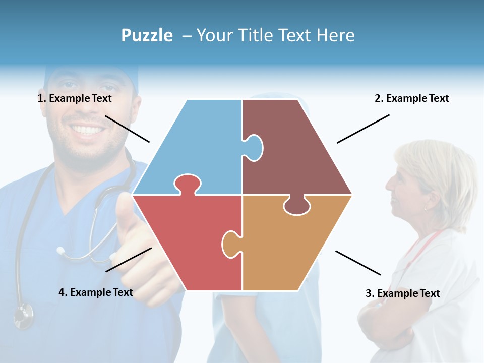 Profession Giving Attitude PowerPoint Template