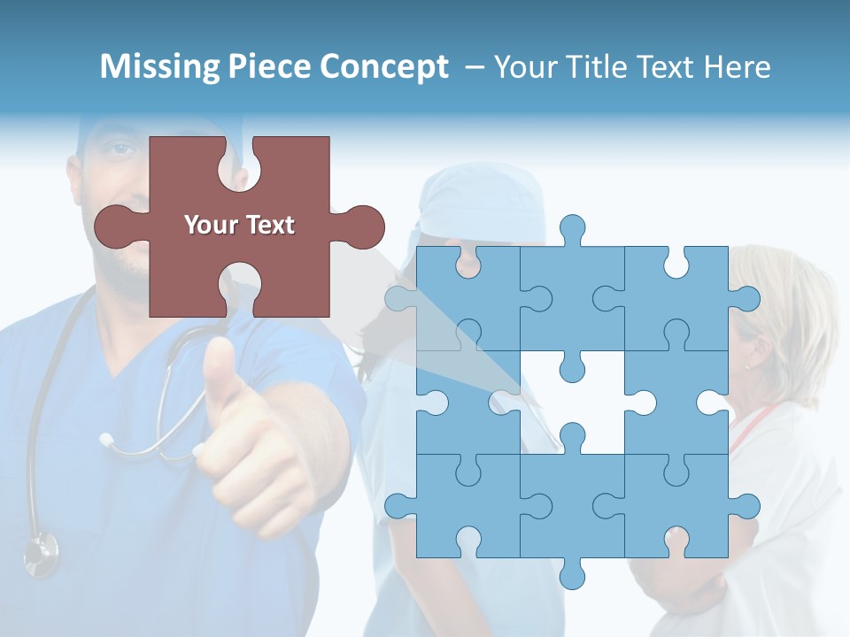 Profession Giving Attitude PowerPoint Template