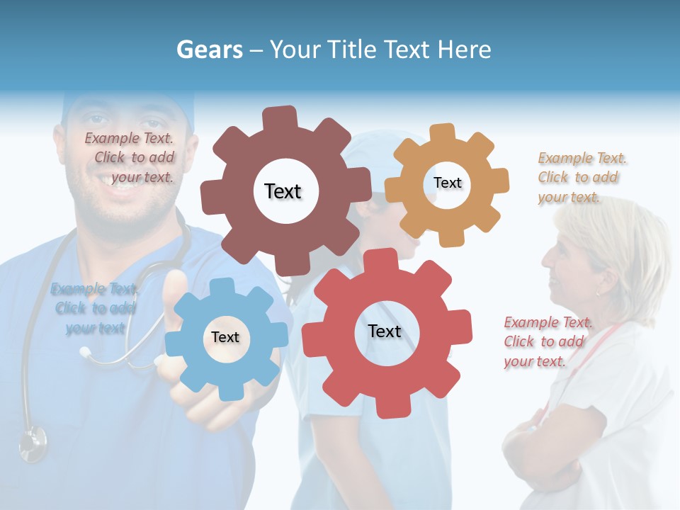 Profession Giving Attitude PowerPoint Template