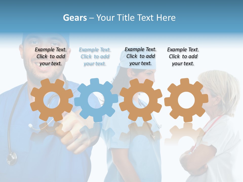 Profession Giving Attitude PowerPoint Template