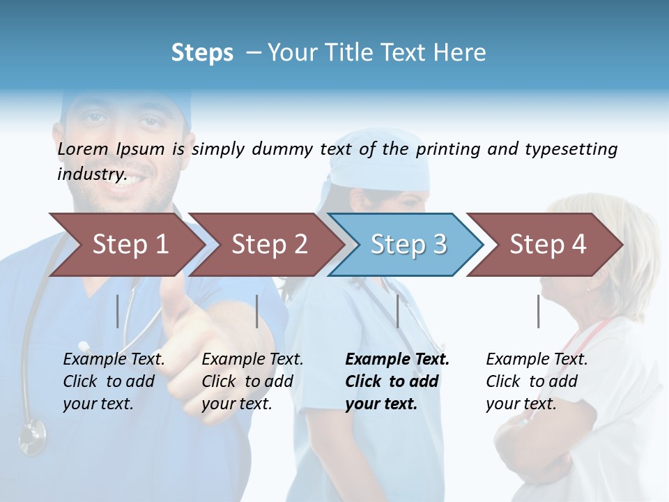 Profession Giving Attitude PowerPoint Template