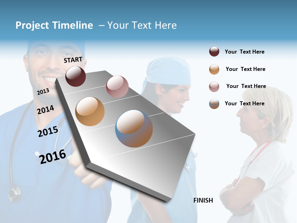 Profession Giving Attitude PowerPoint Template
