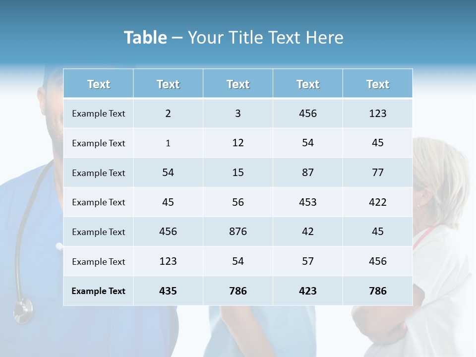 Profession Giving Attitude PowerPoint Template