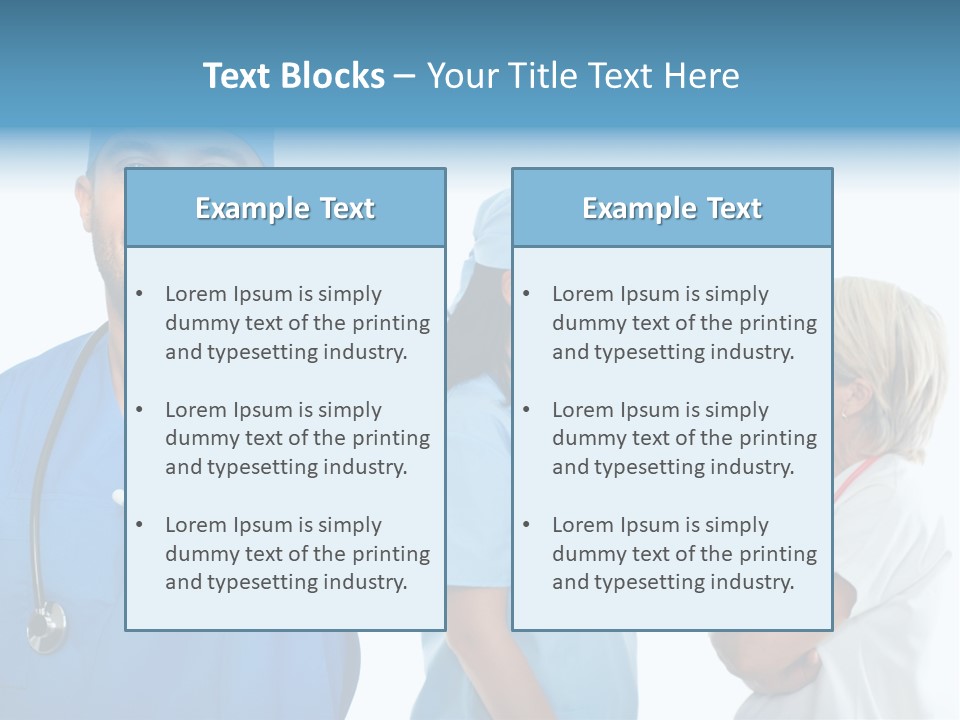 Profession Giving Attitude PowerPoint Template