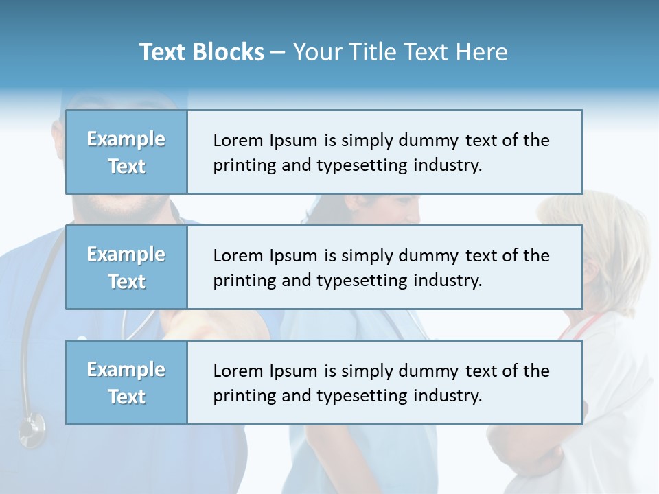 Profession Giving Attitude PowerPoint Template