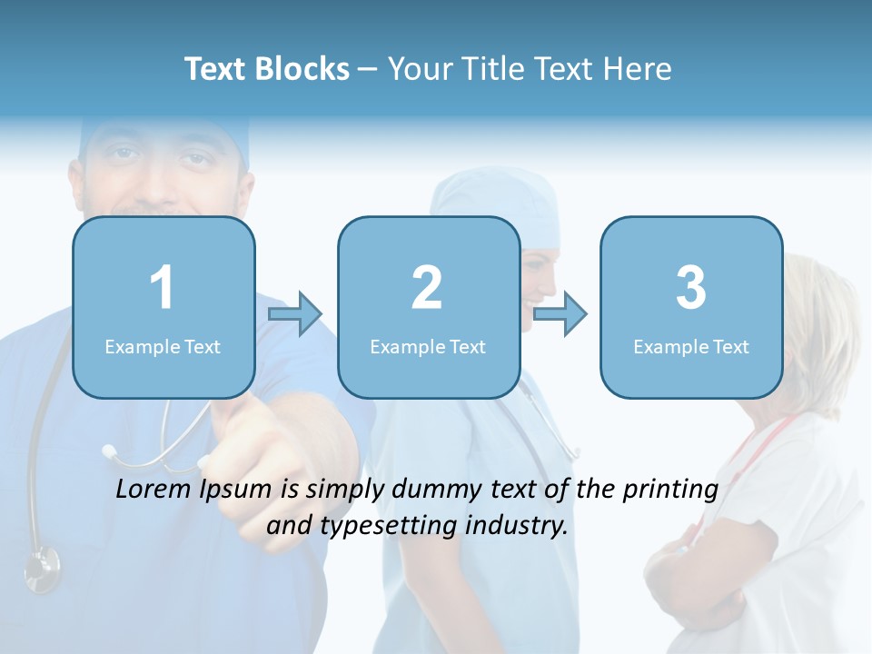 Profession Giving Attitude PowerPoint Template