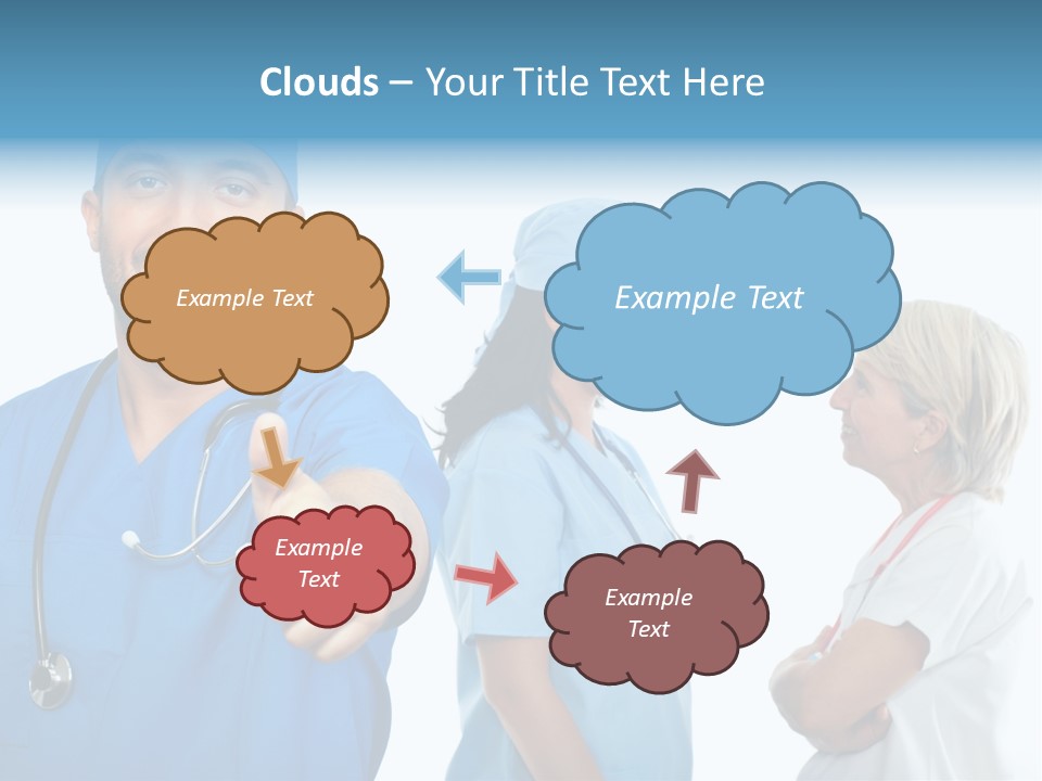 Profession Giving Attitude PowerPoint Template