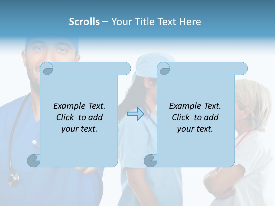 Profession Giving Attitude PowerPoint Template