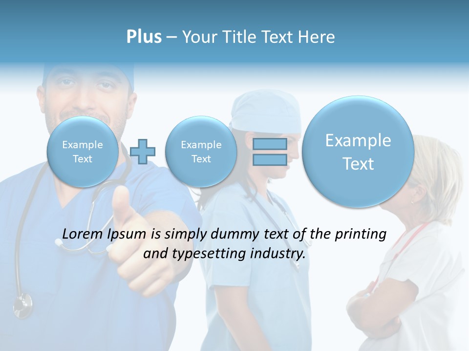 Profession Giving Attitude PowerPoint Template