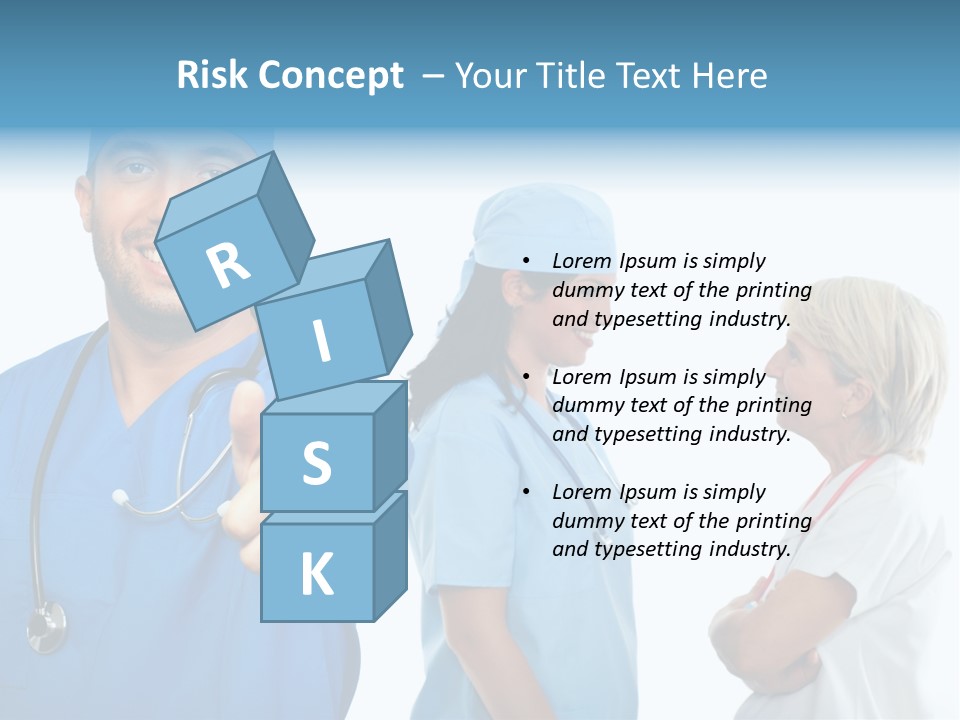 Profession Giving Attitude PowerPoint Template