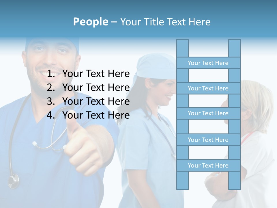 Profession Giving Attitude PowerPoint Template